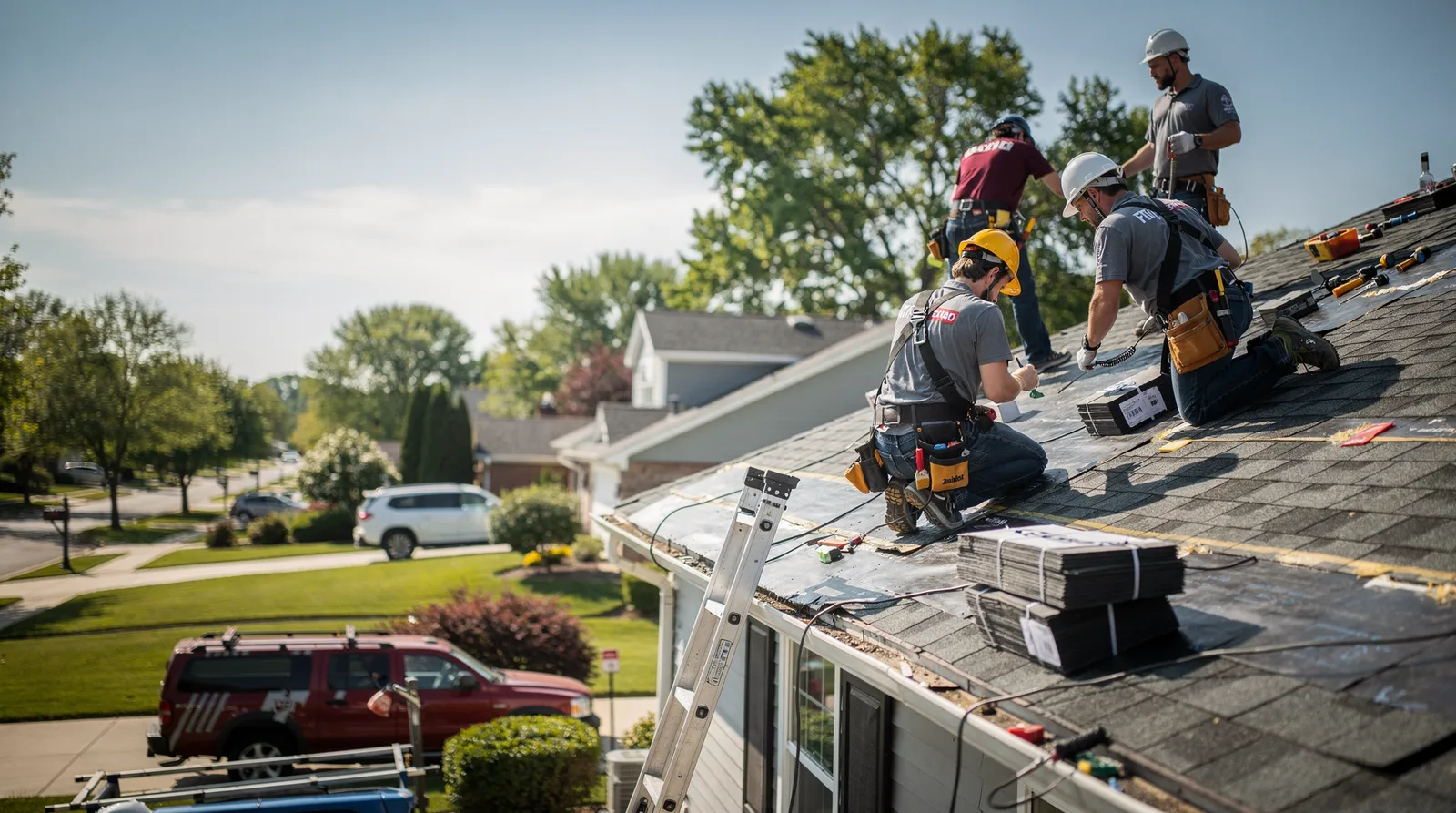 Roof Repair in Monticello, IL around you